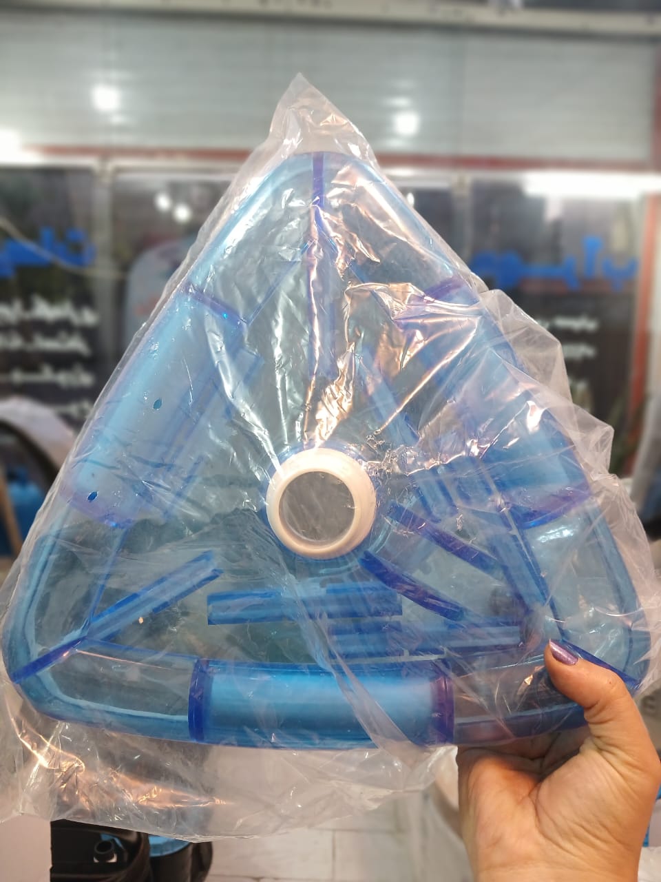 سرجاروی مثلثی شفاف